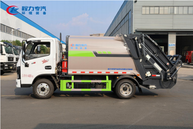 (6.5方)東風多利卡D5藍牌壓縮垃圾車